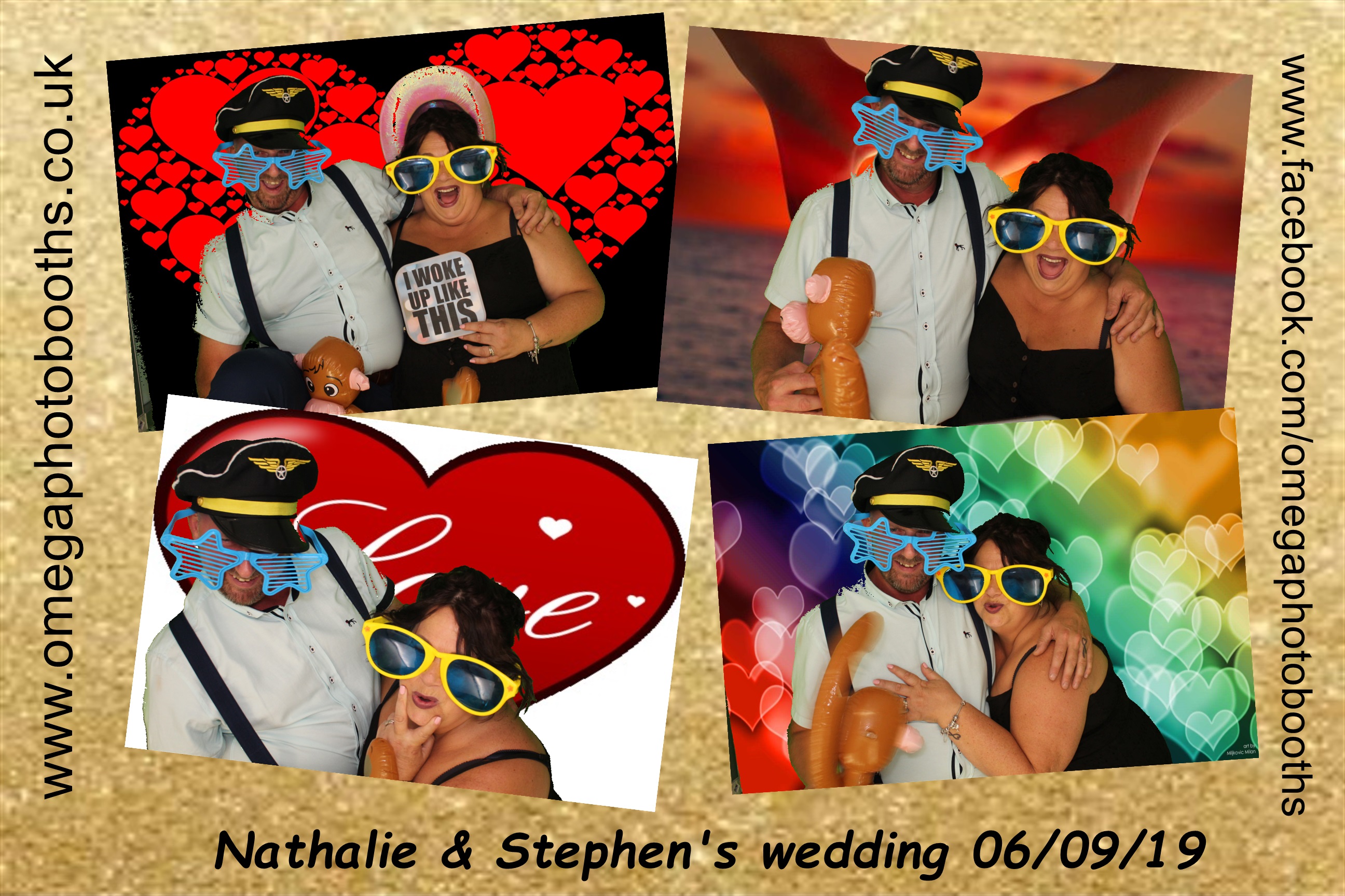Nathalie and Stephen’s wedding  | View more photos from the event at gallery.omegaphotobooths.co.uk/u/Omega-Photobooths/Nathalie-and-Stephen’s-wedding